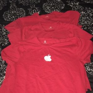 3 Women Apple Shirts